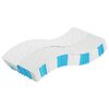 vidaXL springmadras med pocketfjedre 80x200 cm medium fast