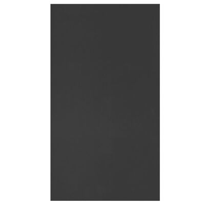 vidaXL bogskab/skænk 50x25x80 cm spånplade sort