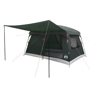 vidaXL Familietelt 6-personers Army Gr&oslash;n Polyester