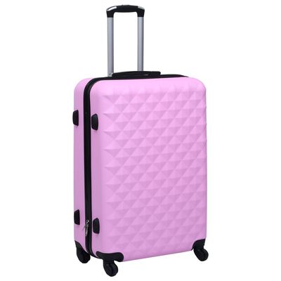 vidaXL kuffertsæt 2 stk. hardcase ABS pink