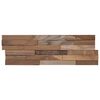 vidaXL V&aelig;gpaneler 10 stk. Naturfarvet 56 x 18 x 2 cm Massiv Teaktr&aelig;