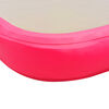 vidaXL oppustelig gymnastikm&aring;tte med pumpe 300 x 100 x 10 cm PVC Pink