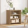 vidaXL Sideboard Brun 70 x 41 x 75 cm Konstrueret træ