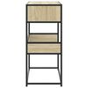 vidaXL konsolbord 90x35x80 cm konstrueret træ sonoma-eg