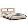vidaXL sengeramme uden madras 120x190 cm massivt fyrretr&aelig;