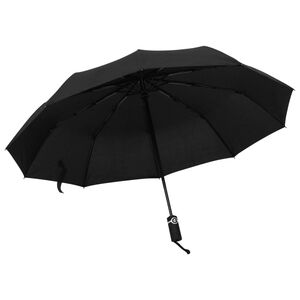 vidaXL paraply 104 cm automatisk &aring;bning og lukning sort