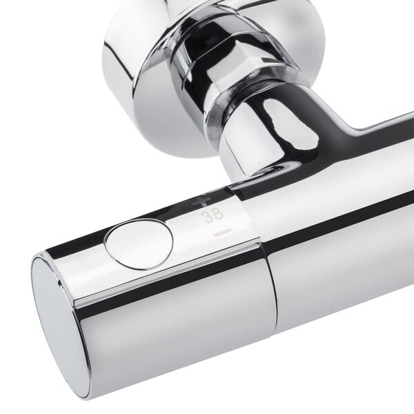 CORNAT termostatisk blandingsbatteri til brusebad DERVAL krom