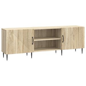 vidaXL TV-skab Sonoma-eg 150 x 31 x 50 cm Konstrueret tr&aelig;