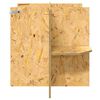 vidaXL Terrariumbase Brun 80 x 50 x 50 cm OSB