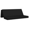 vidaXL Samlebar Sofa Seng 180 x 67 x 45 cm Sort