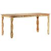 vidaXL spisebord 160 x 80 x 76 cm massivt genbrugstr&aelig;