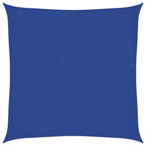 vidaXL solsejl 2x2 m 160 g/m&sup2; HDPE bl&aring;