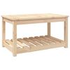vidaXL havebord 82,5x50,5x45 cm massivt fyrretr&aelig;