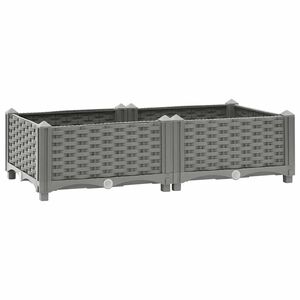 vidaXL h&oslash;jbed 80x40x23 cm polypropylen