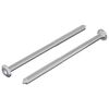 vidaXL Skrue 2 stk. S&oslash;lv M6 x 100 mm St&aring;l