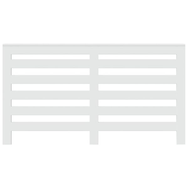 vidaXL radiatorskjuler 149x20x82 cm konstrueret tr&aelig; hvid