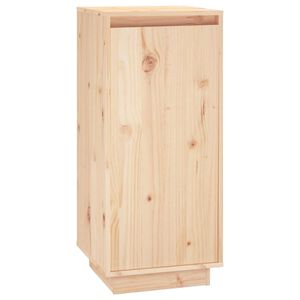 vidaXL skoreol 35x35x80 cm massivt fyrretr&aelig;