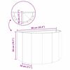 vidaXL Plantekasse Rusten 90 x 45 x 50 cm Cortenst&aring;l