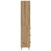 vidaXL Highboard Artisan Egetr&aelig; 69,5 x 34 x 180 cm Konstrueret tr&aelig;