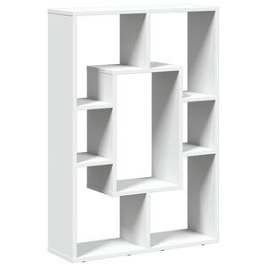 vidaXL bogreol hvid 63x20x90 cm konstrueret tr&aelig;
