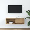 vidaXL tv-bord 80x31x25,5 cm konstrueret tr&aelig; kunsteg