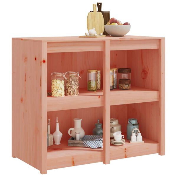 vidaXL udend&oslash;rs k&oslash;kkenskab 106x55x92 cm massivt douglasgran