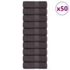 vidaXL vaskeh&aring;ndkl&aelig;der FROGN 50 stk. antracit 30x30 cm 360 gsm