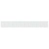 vidaXL Lace Gardin Hvid 120 x 1200 cm Polyester
