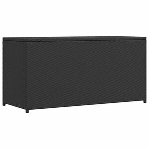 vidaXL udendørs opbevaringkasse sort 120x50x60 cm polyrattan