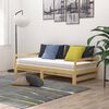 vidaXL daybed med udtr&aelig;k 2x(90x200) cm massivt fyrretr&aelig;