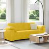 vidaXL 3-personers sofa 178 cm fl&oslash;jl gul