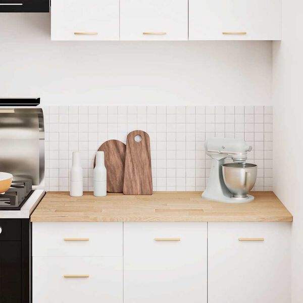 vidaXL k&oslash;kkenbordplade 120x63,5x2,7 cm massivt egetr&aelig; rektangul&aelig;r