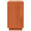 vidaXL Sideboard Brun eg 111 x 34 x 60 cm Massiv fyrretr&aelig;