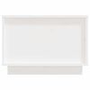 vidaXL sofabord 40x50x35 cm massivt fyrretræ hvid