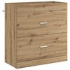 vidaXL Badev&aelig;relse Under Vask Skab Artisan-eg 78,5 x 37,5 x 81 cm
