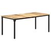 vidaXL spisebord 180x90x76 cm ru mangotr&aelig;