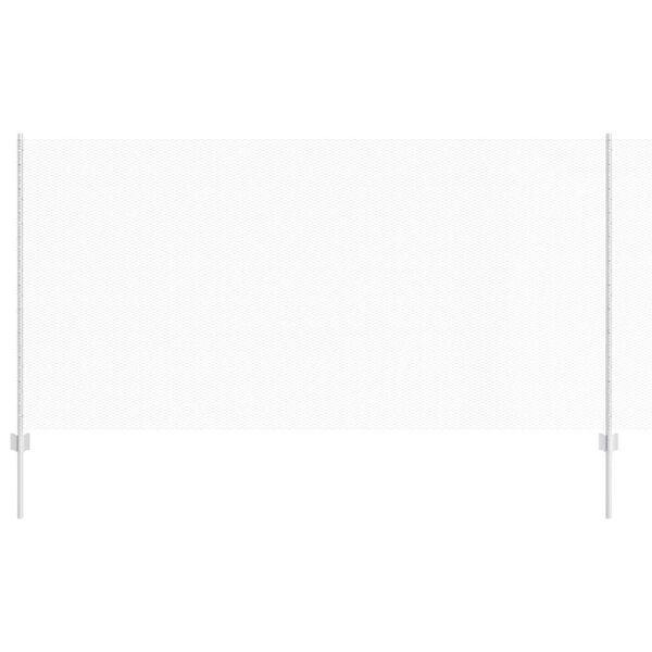 vidaXL Hegn med post S&oslash;lv 1,2 x 50 m St&aring;l