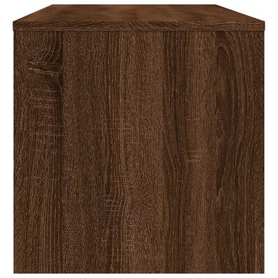 vidaXL tv-bord 100x40x40 cm konstrueret træ brun egetræsfarve