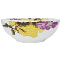 vidaXL håndvask til bordplade Φ41x14 cm rund keramik flerfarvet