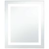 vidaXL LED-v&aelig;gspejl til badev&aelig;relset 60x80 cm