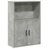 vidaXL bogreol 60x24x85 cm konstrueret tr&aelig; betongr&aring;
