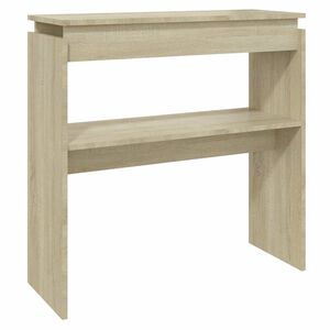 vidaXL konsolbord 80x30x80 cm konstrueret tr&aelig; sonoma-eg
