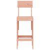 vidaXL barstole 2 stk. 40x48,5x115,5 cm massivt douglasgran