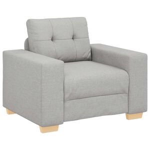 vidaXL sofastol 60 cm stof skygr&aring;