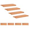 vidaXL Trappetrin 8 stk. 80 x 30 x 2 cm Lak Solid b&oslash;g