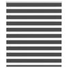 vidaXL zebragardin sort 120x150 cm stofbredde 115,9 cm polyester