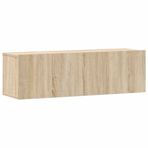 vidaXL tv-skabss&aelig;t 3 dele konstrueret tr&aelig; sonoma-eg