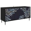 vidaXL TV-skab DOKKUM 102 x 33 x 51 cm Sort eg Konstrueret tr&aelig;