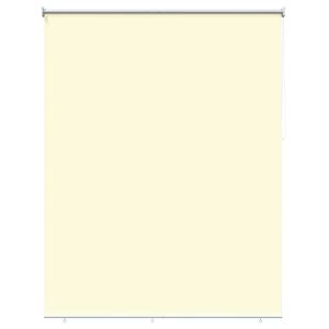 vidaXL Udeterrasse Rullegardin UV Beskyttelse Cremefarvet Polyester