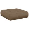 vidaXL 1-Stykke S&aelig;depude VIANEN 100% polyester Gr&aring;brun 40 x 40 x 12 cm